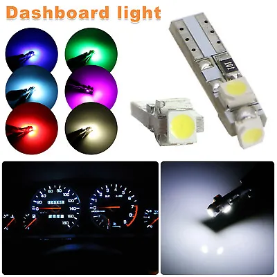 5-20pcs T4/T5 LED Speedometer Instrument Panel Gauge Cluster Dash Light Bulbs • $7.99