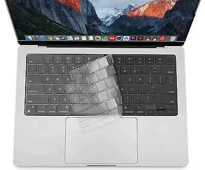 Ultra Thin Soft TPU Keyboard Cover Skin For MacBook Pro 14 16 2023 M3 M2 Pro Max • $6.99