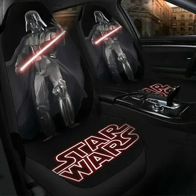 $54.14 • Buy Darth Vader Star Wars 2PCS Car Seat Covers Universal Fit Pickup Seat Protectors