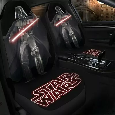 $54.14 • Buy Darth Vader Star Wars 2PCS Car Seat Covers Universal Fit Pickup Seat Protectors