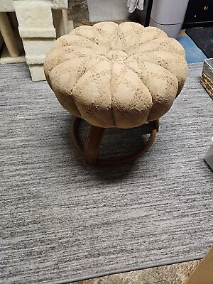 Vintage Heywood Wakefield Vanity Stool/Poof • $200