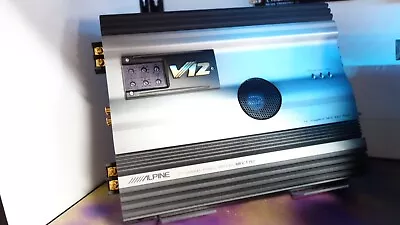 Alpine MRV-T757 V12 Old School SQ 2-Channel Amplifier. Powerful Clean Amp! • $200