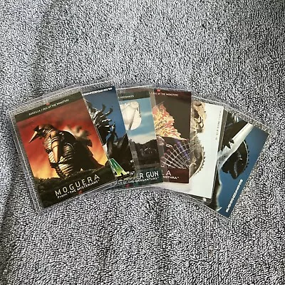 Godzilla Japan Trading Card Lot Of 6 Legion  Battra Gamera Moguera Vtg Ban Dai • $49.49