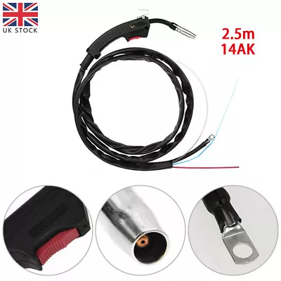 Euro 14AK Gas-Electric Replacement Mig Torch Welder Complete Welding Gun Part UK • £25.99