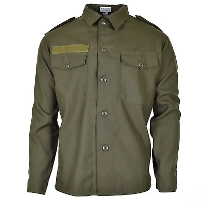 Original Austrian BH Army Combat Shirt Military Olive Green BDU Field NEW • $27.88
