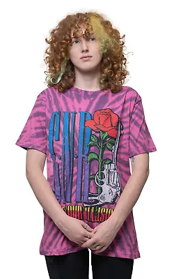 Guns N Roses Use Your Illusion Tie Dye T Shirt • £17.95