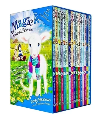 Magic Animal Friends By Daisy Meadows: 16 Books Box Set - Ages 7-9 - Paperback • £23.94