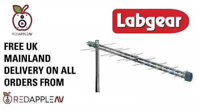 Labgear LOG28K 28 Element Log Periodic TV Aerial For Digital Freeview HD TV • £34.99