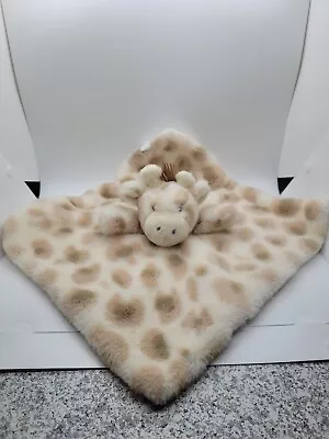 Mud Pie Baby Giraffe Security Blanket Wubby Lovey  Plush 14  VGC Very Clean Soft • $24.95