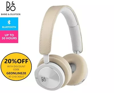 B&O Beoplay H8i Wireless Over-Ear Noise Cancelling Headphones (Natural) • $499.99