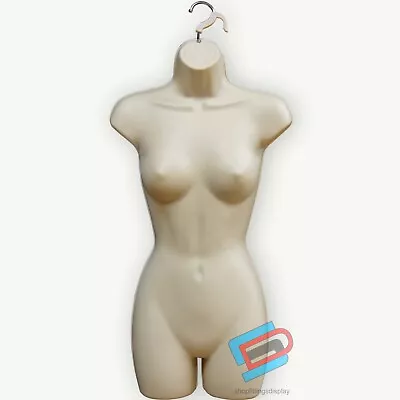 Female Body Form Retail Hanging Display Mannequin Skin (fullsdl) • £13.50