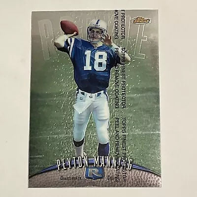 1998 Finest Peyton Manning Jumbo Rookie Card#2 Of 8 NM/ Mint Condition • $19.99