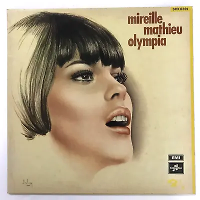 Mireille Mathieu OLYMPIA Record Vinyl LP Gatefold -Columbia SCX 6391 • $26.03