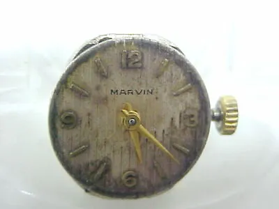 £14.95 • Buy Antique Ladies Marvin Wrist Watch Movement 17 Jewels