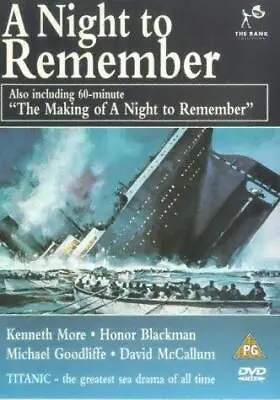 A Night To Remember / The Making Of A Night To Remember [DVD] [1958] • £3.50