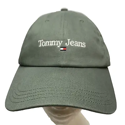 Tommy Jeans Mens Cap Hat Green  OS Strapback Adjustable OSFA • $26