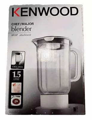 Kenwood Chef AT337 Major Acrylic Liquidiser Blender Attachment A901 KM300 KM336 • £28.99