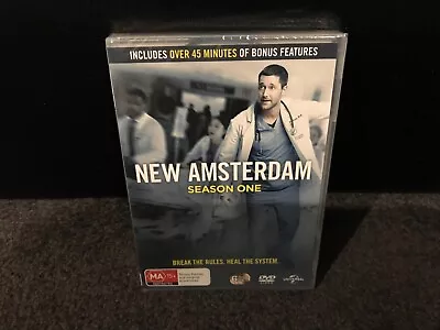 New Amsterdam : Season 1 (DVD 2018) Brand New & Sealed Reg 4 & 1 Free Post • $22.95