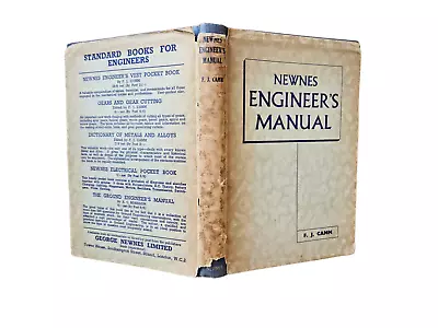 Newnes Engineers Manual By F. J. Camm Hardcover 1942 • £7.79