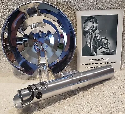 Vintage 1940's Graflex 3-cell Flash Handle Star Wars Lightsaber Fantastic Cond. • $849.99