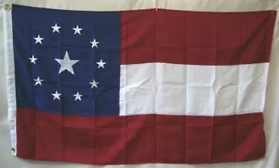 4x6 Embroidered 1st National Stars Bars 11 Middle 600D Nylon Flag 4'x6' • $54.88