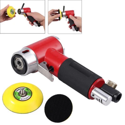 2 /3  Mini Random Orbit Air Sander Kit Grinding Machine Car Polisher Buffer • $47.95