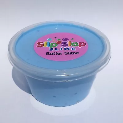 Fluffy Pastel Baby Blue Butter Slime | Kids Craft Slimes | Australian Made 2oz • $9.95