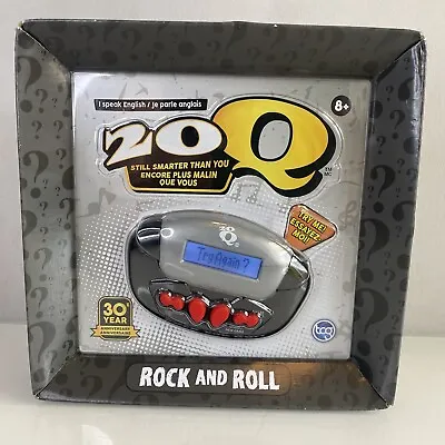 20Q Rock N' Roll Twenty Questions Electronic Game 30th Music Handheld Toy-New • £14.99