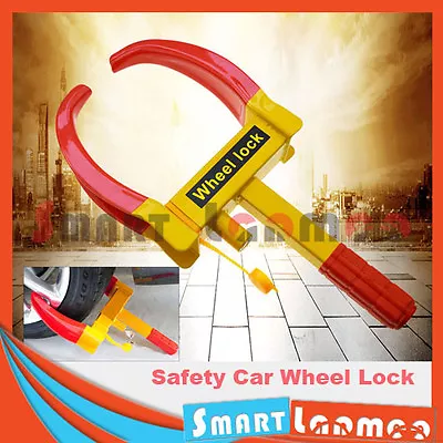 Steel Car Wheel Lock Antitheft Safety Clamp Security Tyre Vehicle 3 Keys Trailer • $39.95