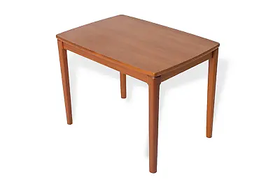 Mid Century Swedish Modern Teak Wood Side Table By Albert Larsson • $575