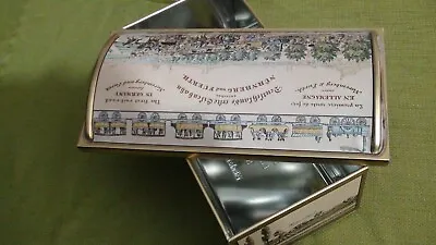 Vintage E.Otto Schmidt Tin Biscuit Box 1st Railroad Nurnberg And Fuerth • $20