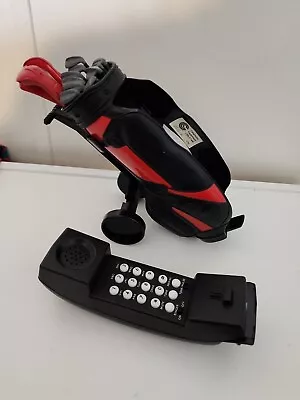 Vintage 12   Golf Bag Telephone Phone Landline-Golf Ball Push Button!untested  • $11.99
