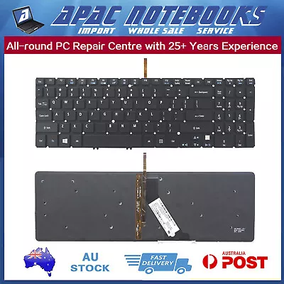 Keyboard For Acer Aspire V5-571P V5-571PG Black US Backlit No Frame #44 • $41.90