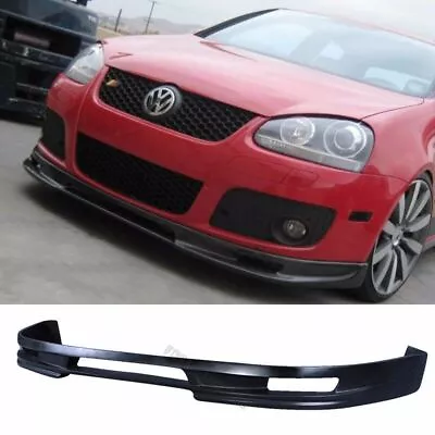 Fit 06-10 Volkswagen Jetta Golf GTI MK5 Front Bumper Lip  PU • $156.39