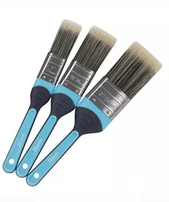 Harris Inspire Paint Brushes Sizes 1 / 1.5 /2  (3 Of Each) 9 In Total. • £15.99