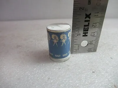 Vintage Morton Salt Mini Shaker 1.25  Umbrella Girl Advertisement • $7.99