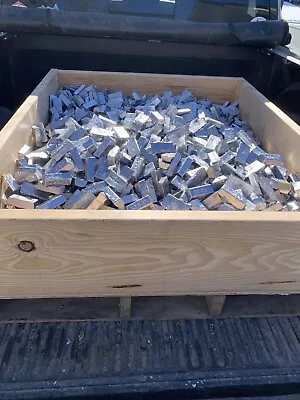 50 Pounds Casting Fluxed Soft Lead 1lb Ingots Fishing Hunting Sinkers Bullets • $108.95