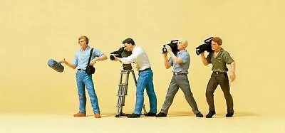 Preiser 10421 HO Scale People Working -- Film Crew • $29.99