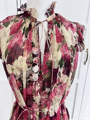 Zimmermann Wonderland Floral Print Dress  • $350