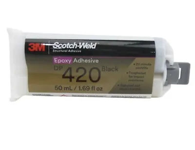 NEW - 3M ScotchWeld Epoxy Adhesive Dp420 Black 50mL - Exp 2025+ FREE EPX Tip • $29.99
