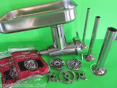 Meat Grinder Attachment For Hobart 4212 4812 A200 H600 D300 H660 A120 + EXTRAS • $329