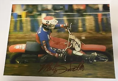 Marty Smith Motocross Signed Photo 8 1/2”X 11” • $50