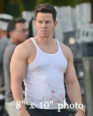 MARK WAHLBERG Muscle LOOKING LARGE Shirtless Beefcake Celebrity Photo (188) • $14.99