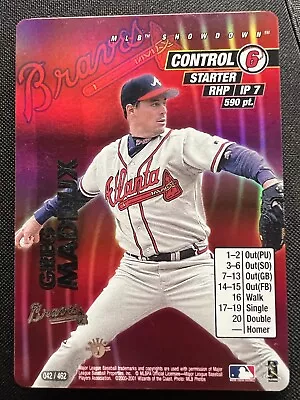 MLB Showdown 2001 Greg Maddux 042/462 1st EDITION Foil • $11.99