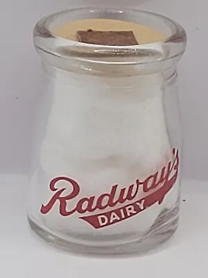 Rare Radway's Creamer Milk Bottle New London Connecticut  • $29.99