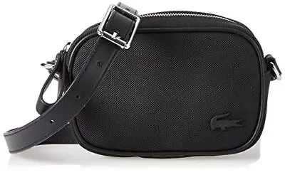 [Lacoste] Daily Lifestyle Round Square Small Shoulder Bag NF4253DB Black • $219.76