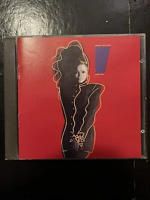 Janet Jackson Control Used 9 Track Cd Album 1986 Soul R+B Classic Jam + Lewis • £2