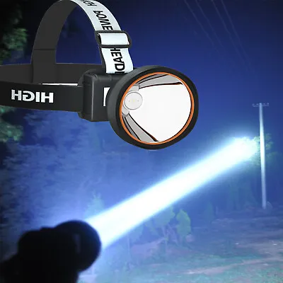 ODEAR Headlamp Bright LED Rechargeable Flashlight Head Light Spotlight Torch • $20.99