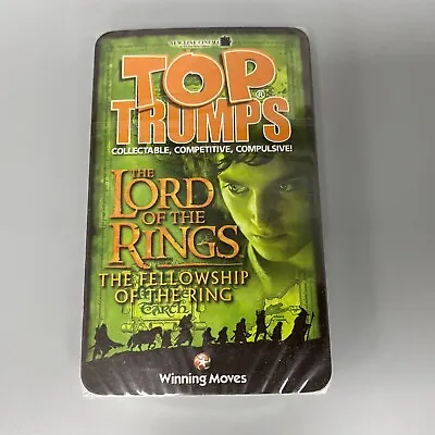 The Lord Of The Rings Top Trumps The Fellowship Of The Ring Card Game Lotr • £13.95