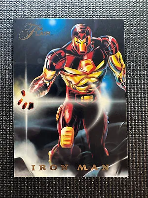 1994 Marvel Flair Annual - Power Blast - Iron Man - #3 - Pack Fresh - Clean • $4.99